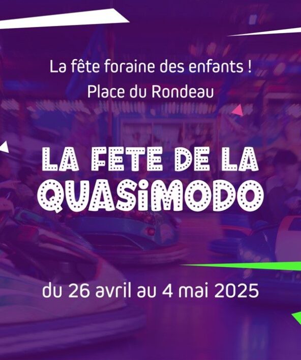 Fête foraine de la Quasimodo_Rambouillet