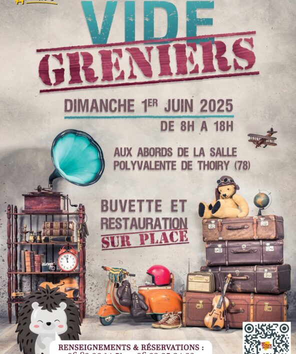 Affiche Vide greniers Thoiry