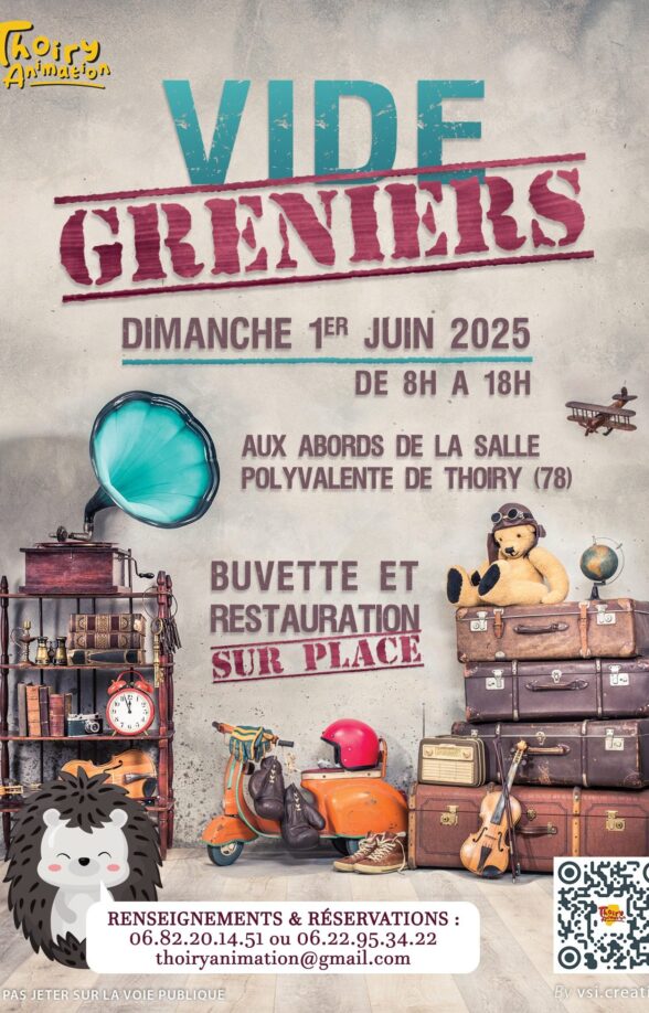 Affiche Vide greniers Thoiry