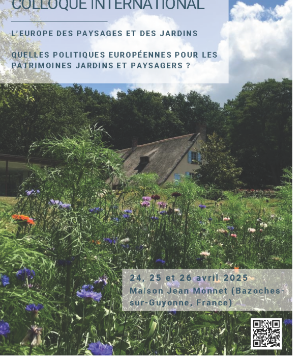 L'europe des paysages et des jardins