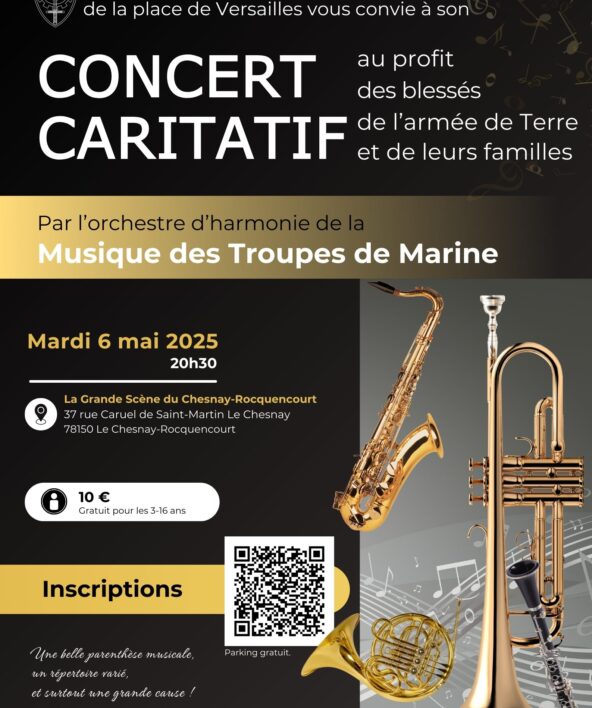 Concert Caritatif au profit des blessés de l'armée de Terre