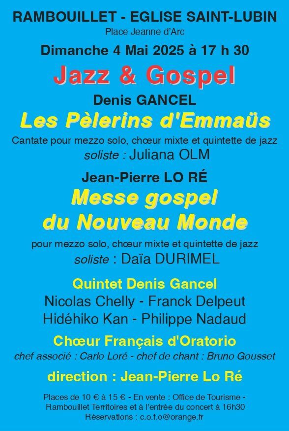 Concert Jazz & Gospel_Rambouillet