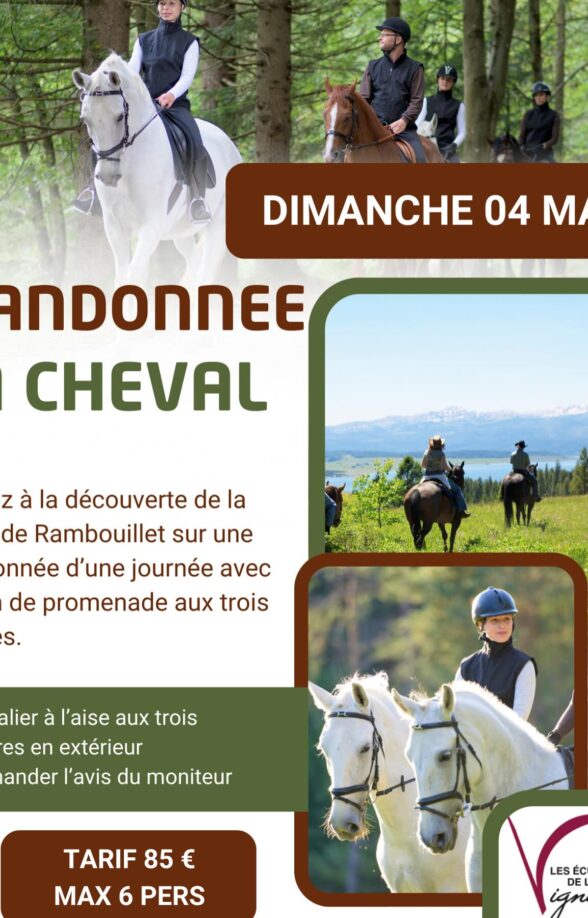 Randonnée à cheval_Rambouillet