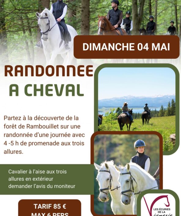 Randonnée à cheval_Rambouillet