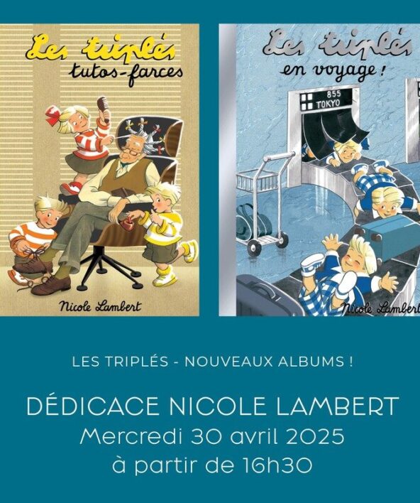 Dédicace chez CapsuleMarket Nicole Lambert_Versailles
