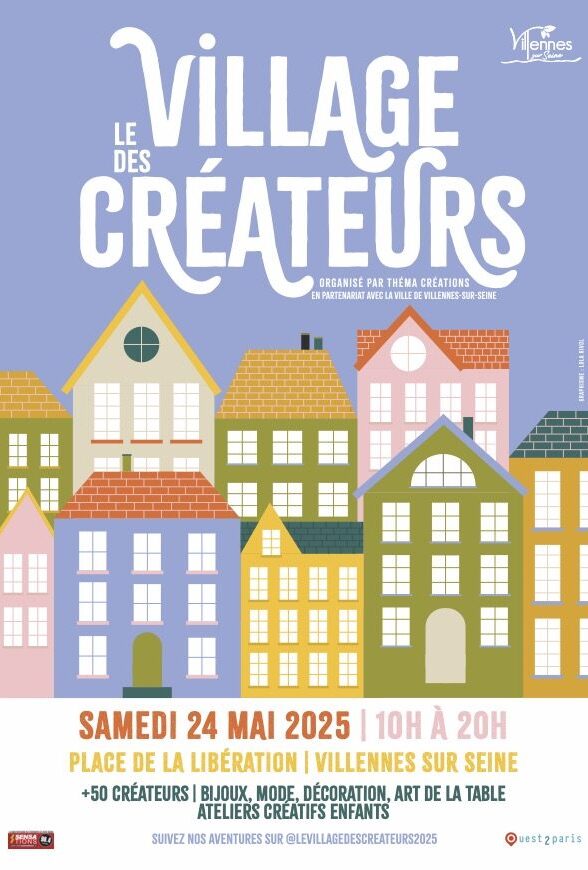 Le Village des créateurs à Villennes-sur-Seine, samedi 24 mai 2025