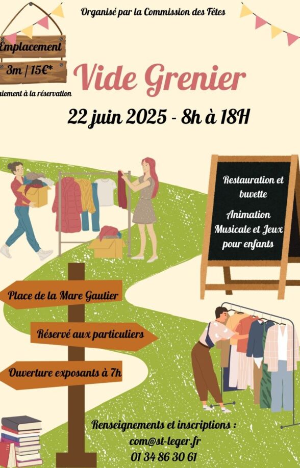 Vide-greniers à Saint-Léger-en-Yvelines_Saint-Léger-en-Yvelines
