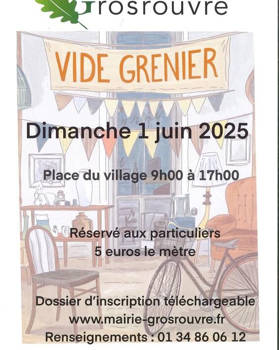 Affiche du Vide grenier