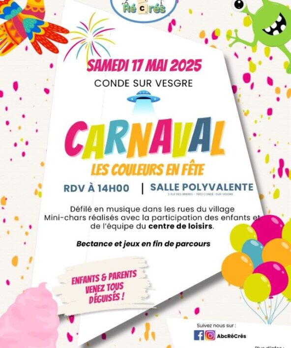 Carnaval " les couleurs en fête"_Condé-sur-Vesgre