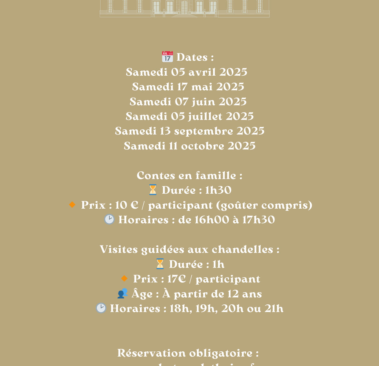 Contes en famille et visites aux chandelles_Thoiry