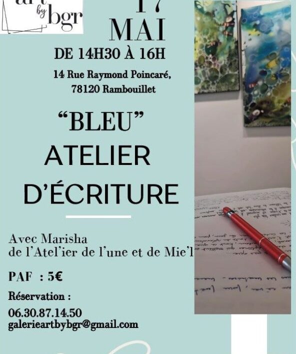 Atelier d'écriture "Bleu"_Rambouillet