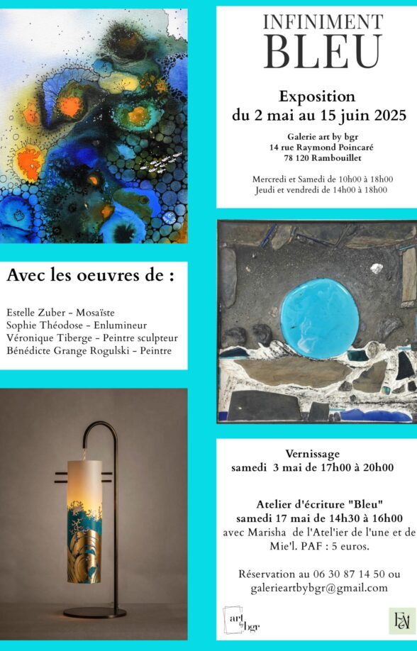 Exposition "Infiniment bleu"_Rambouillet