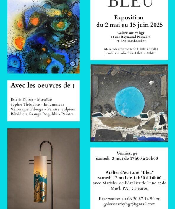 Exposition "Infiniment bleu"_Rambouillet