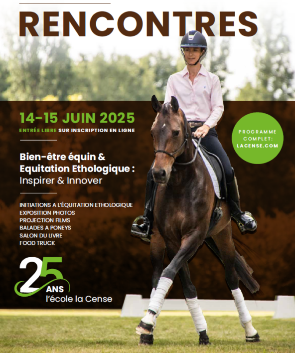 Affiche Rencontres la Cense 2025