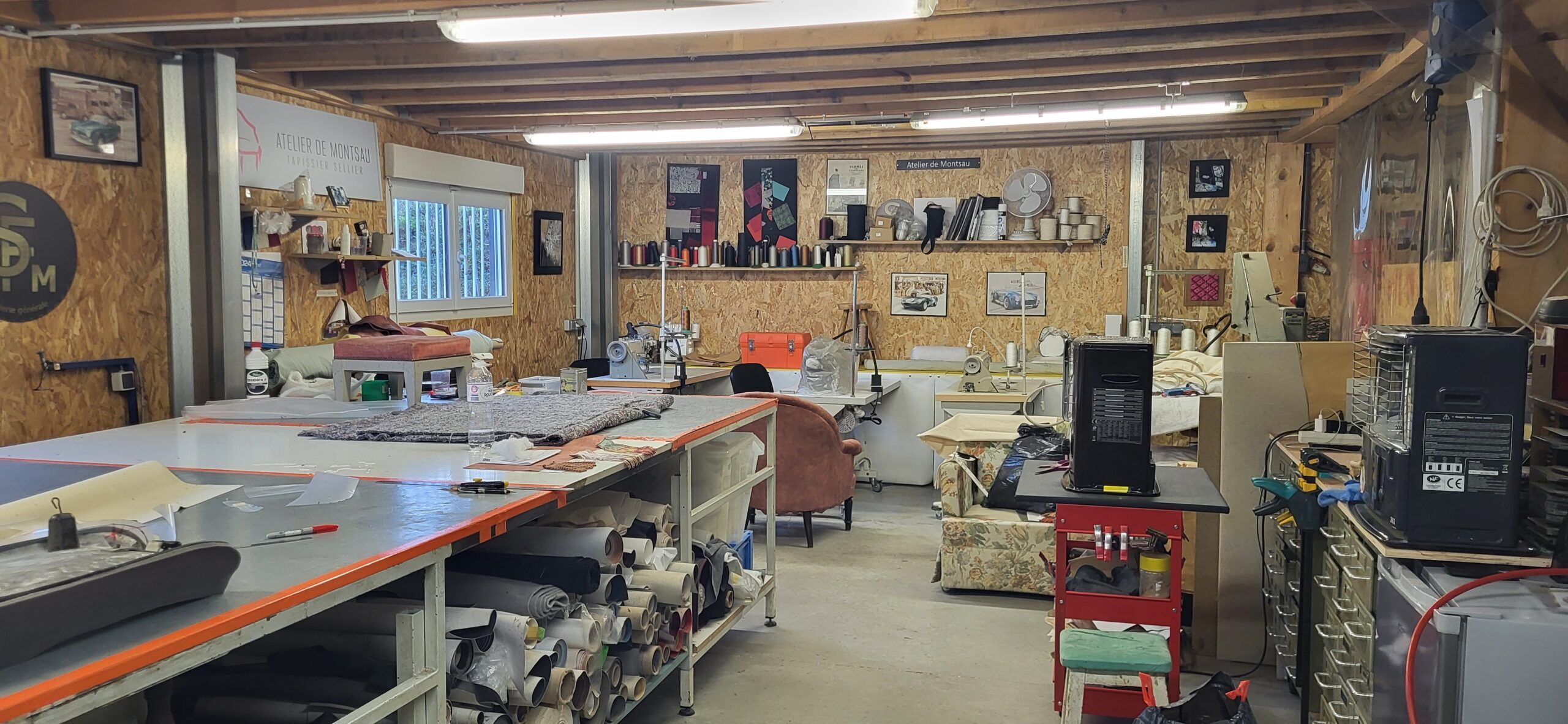 Atelier de Montsau, tapisserie / sellerie_Saint-Germain-de-la-Grange