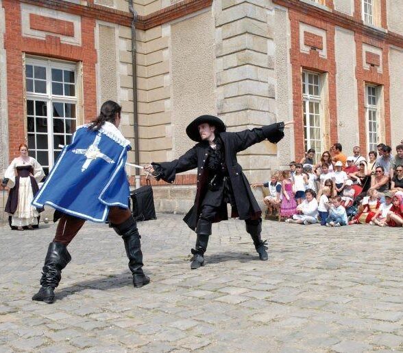 Escrime artistique au château de Breteuil_Choisel
