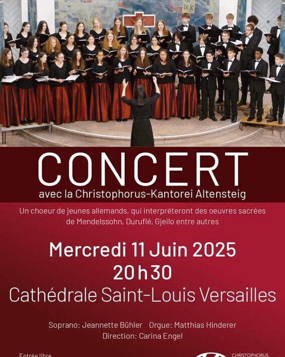Concert à la Cathédrale saint Louis_Versailles