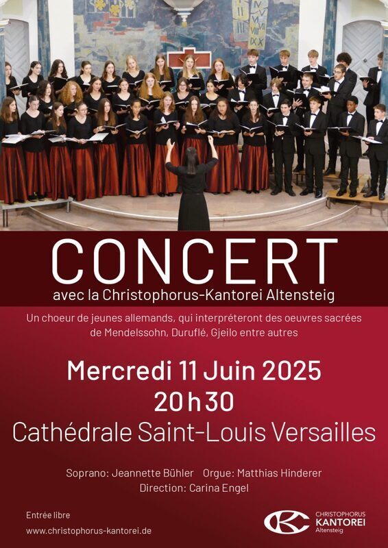 Concert à la Cathédrale saint Louis_Versailles