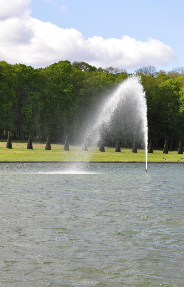 Mise en eau des fontaines