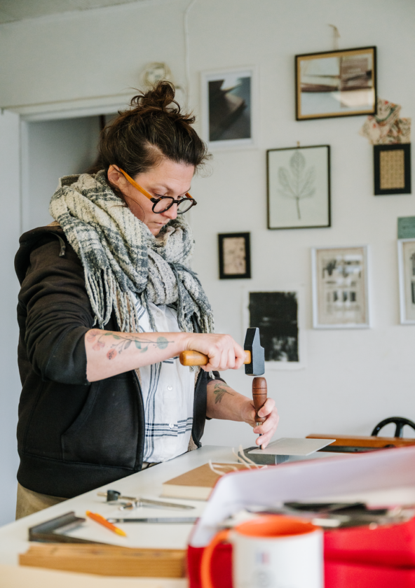 Atelier Bonnouvrier, artisan relieur_Auffargis