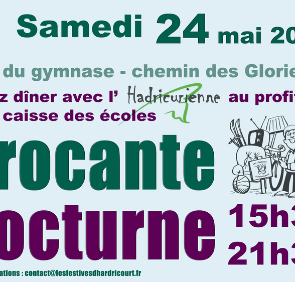 Brocante nocturne à Hardricourt_Hardricourt