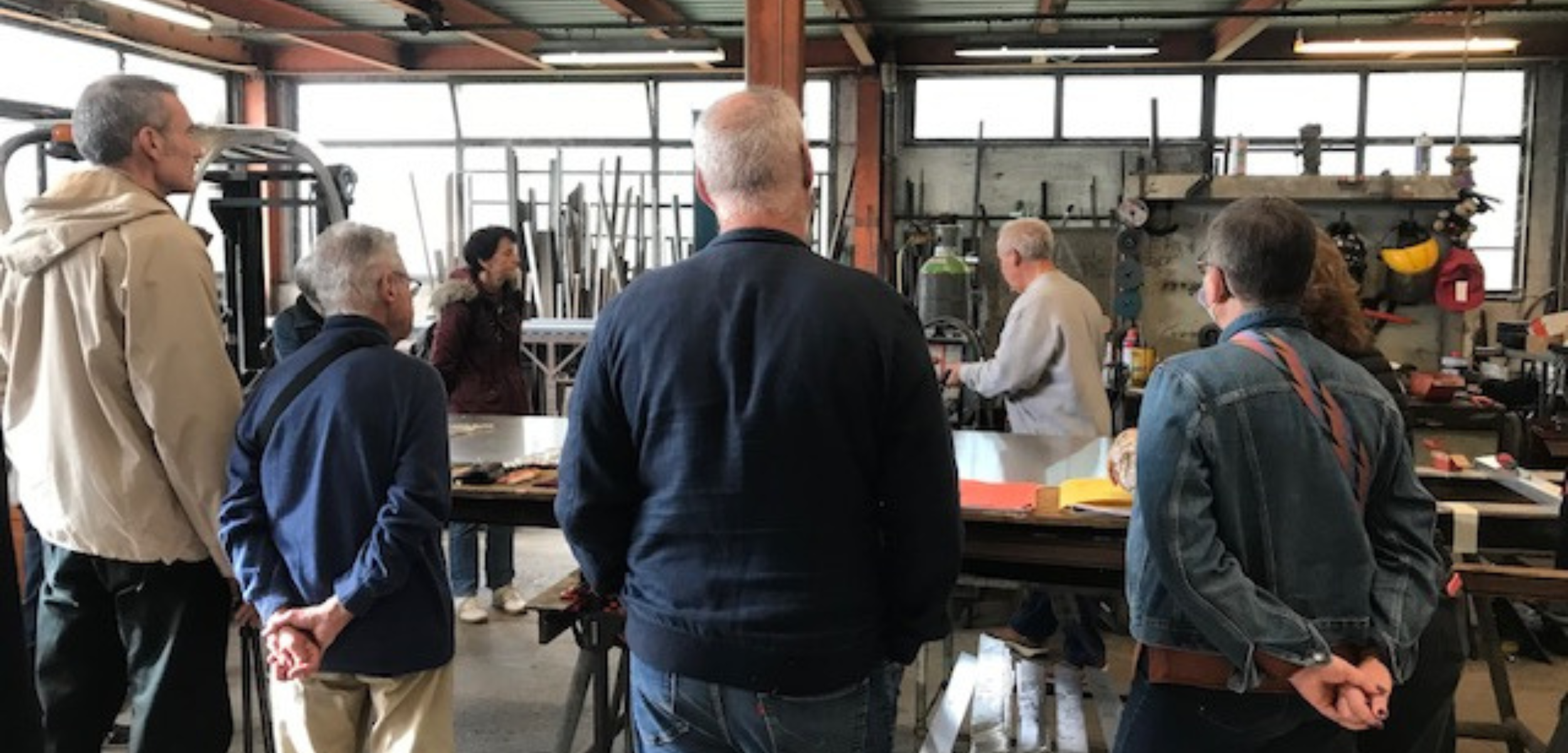 Visite de la ferronnerie SCM