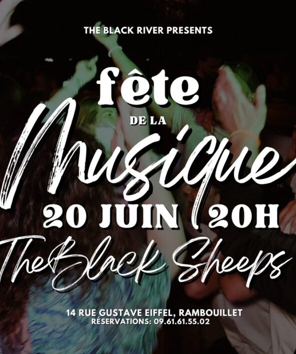Fête de la musique "The Black Sheeps"_Rambouillet