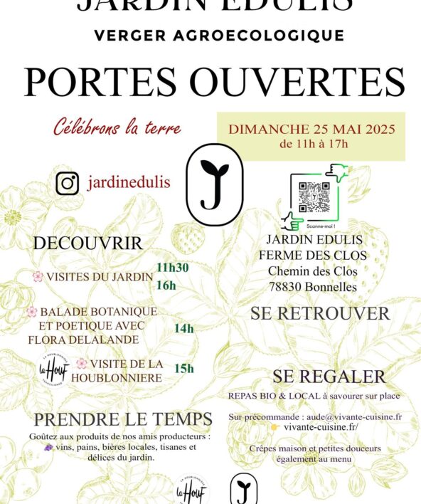 Portes ouvertes au Jardin Edulis_Bonnelles