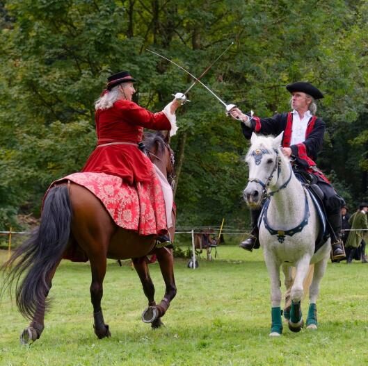 Spectacle équestre à Breteuil_Choisel