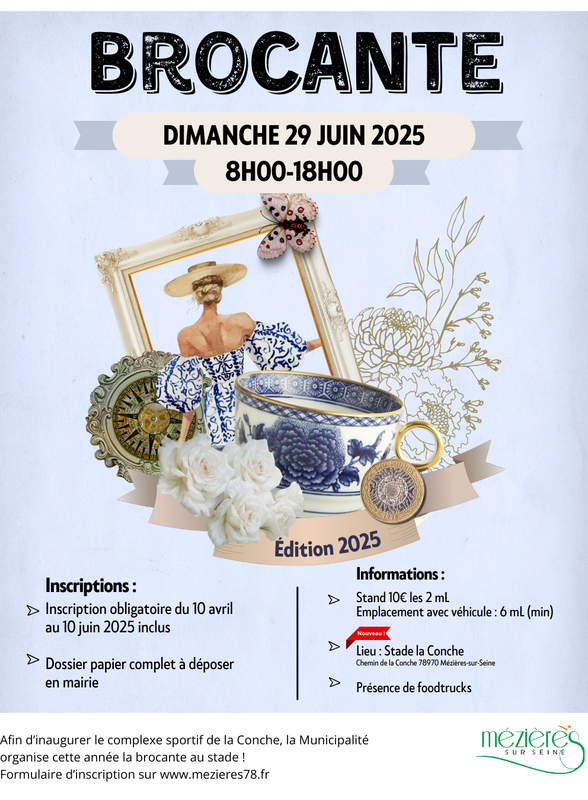 Brocante de Mézières-sur-Seine_Mézières-sur-Seine