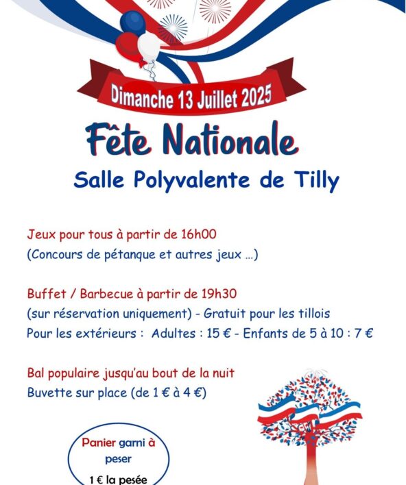 Fête nationale à Tilly_Tilly