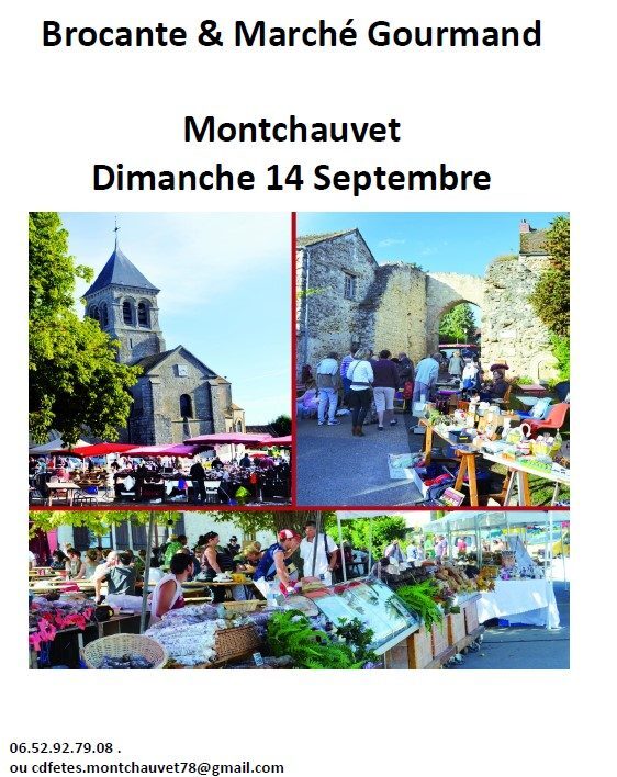 Brocante et marché gourmand à Montchauvet_Montchauvet