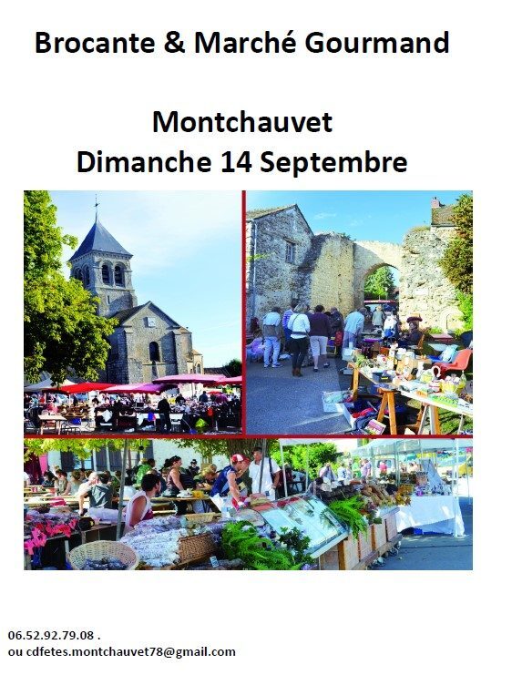 Brocante et marché gourmand à Montchauvet_Montchauvet