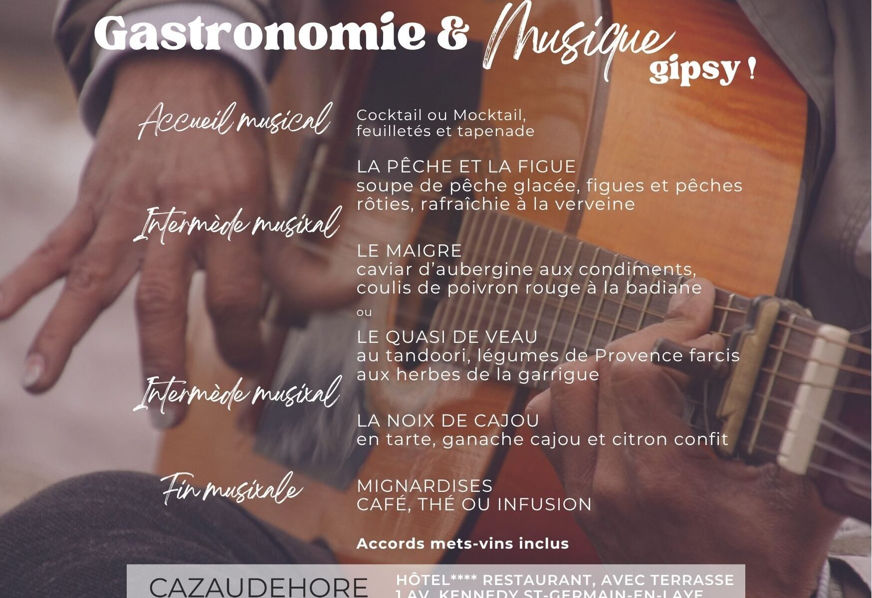 Le menu