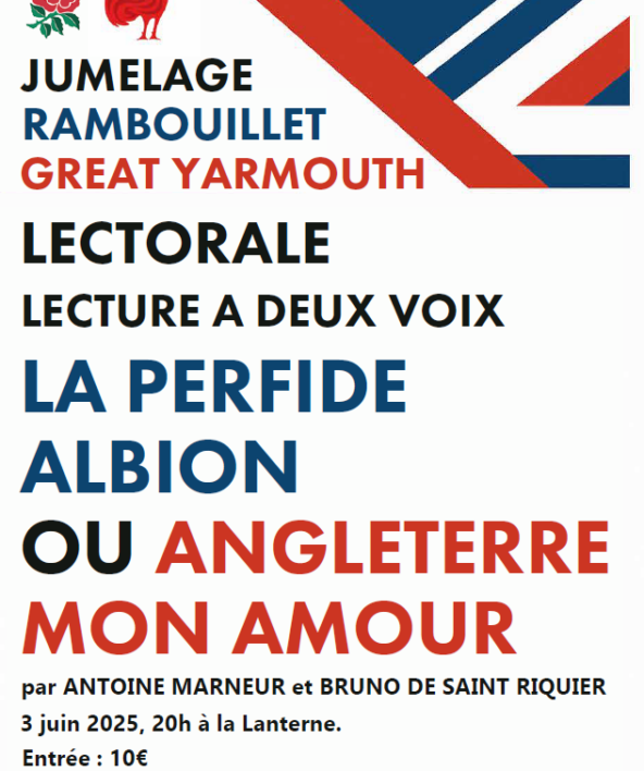 Lectorale "La perfide albion ou Angleterre mon amour"_Rambouillet