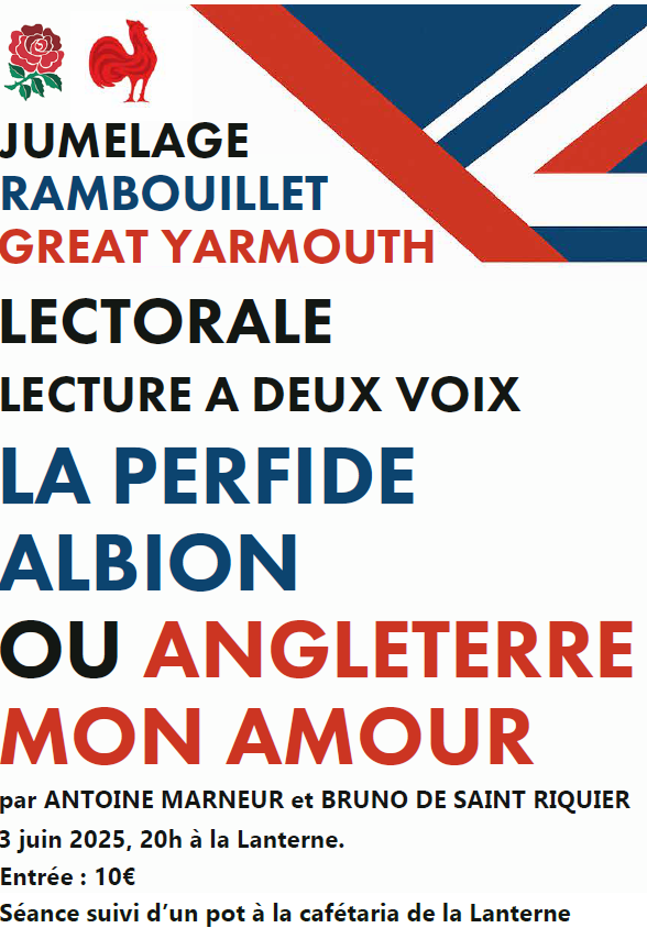 Lectorale "La perfide albion ou Angleterre mon amour"_Rambouillet