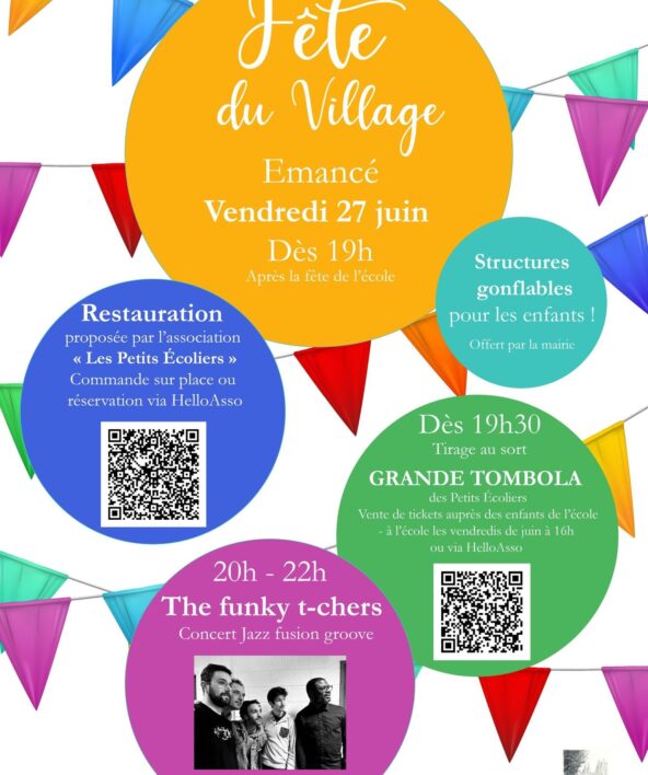 Fête du village d'Émancé_Émancé