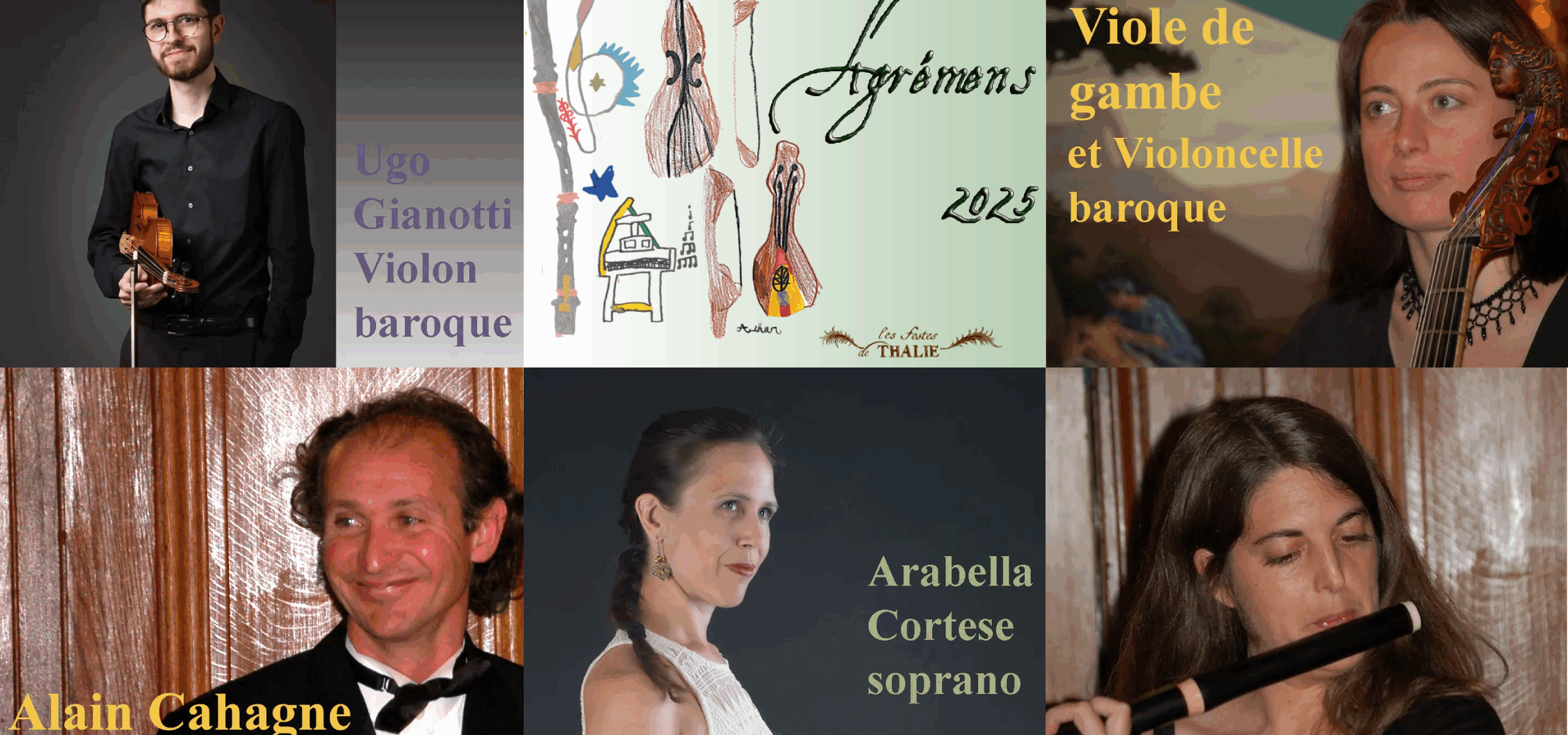 Agrémens 2025 musiciens
