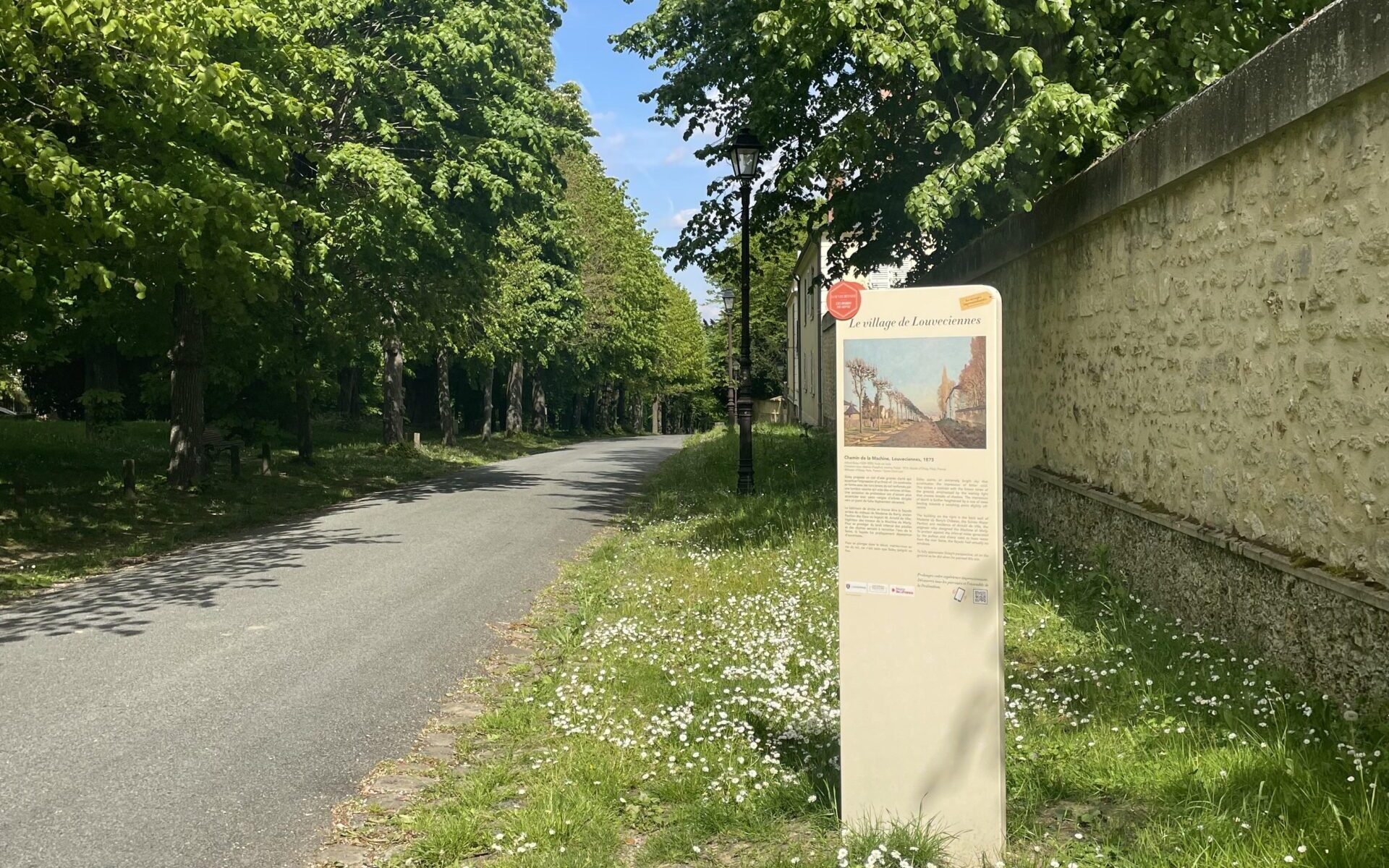Chemin des Impressionnistes à Louveciennes_Louveciennes