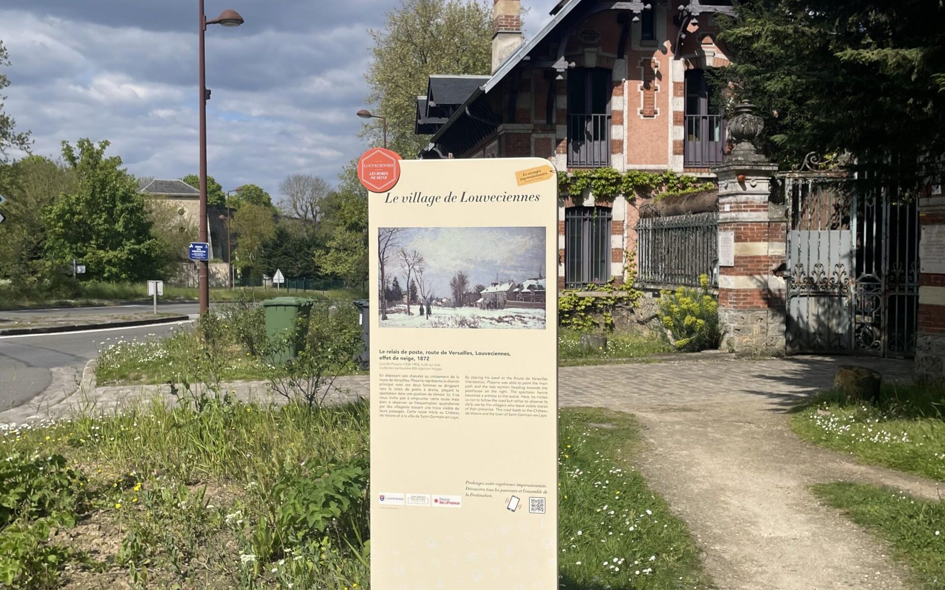 Chemin des Impressionnistes à Louveciennes_Louveciennes