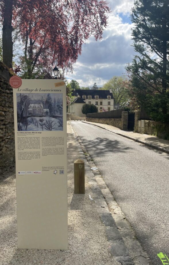 Chemin des Impressionnistes à Louveciennes_Louveciennes