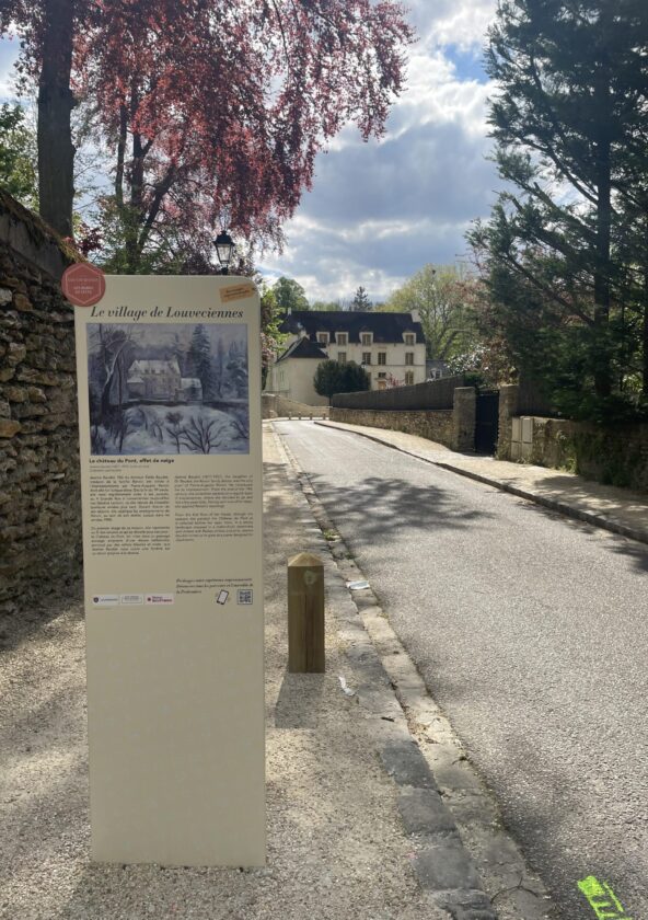 Chemin des Impressionnistes à Louveciennes_Louveciennes