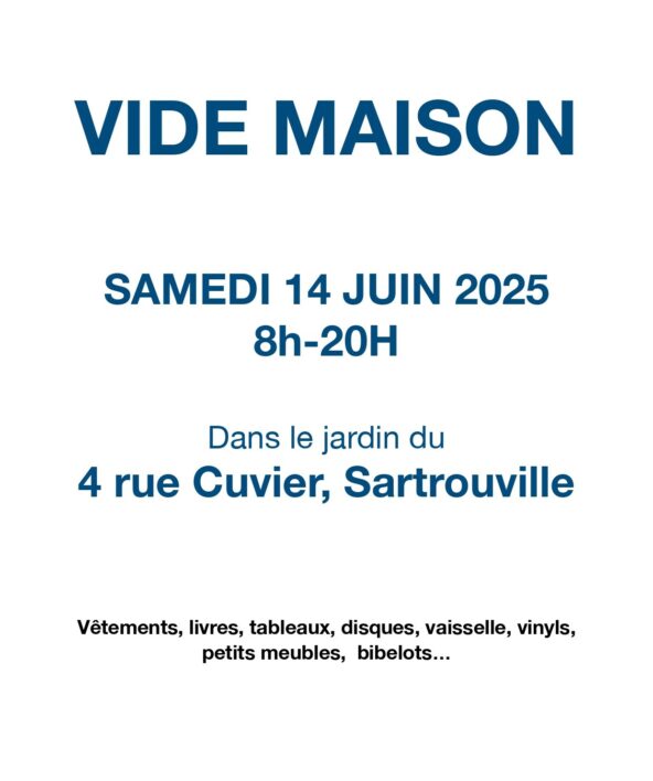 Vide-maison à Sartrouville_Sartrouville