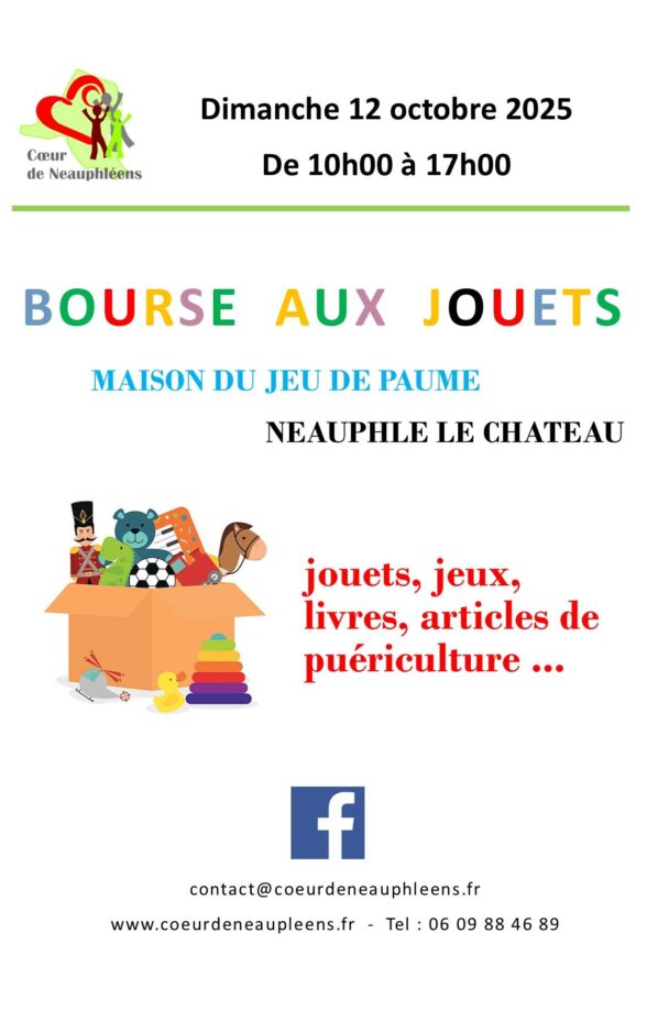 10 ème édition de la Bourse aux Jouets_Neauphle-le-Château