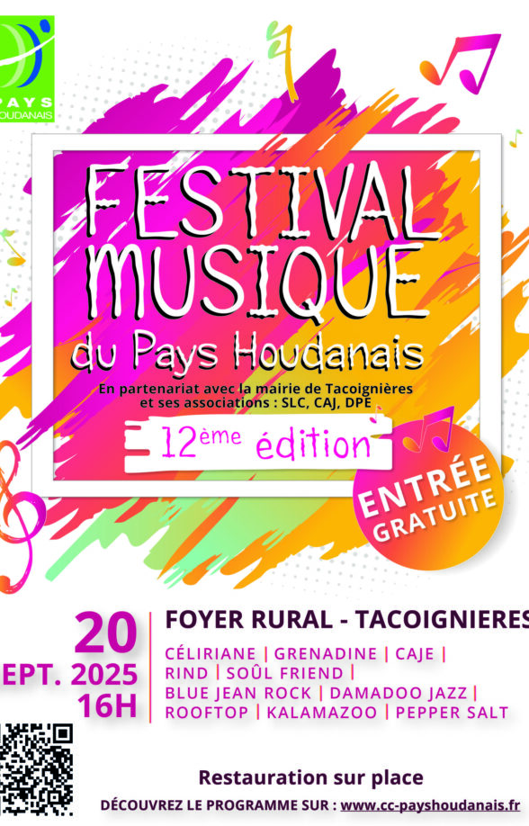 Affiche festival de musique