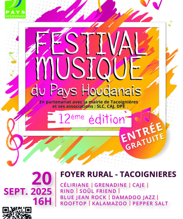 Affiche festival de musique