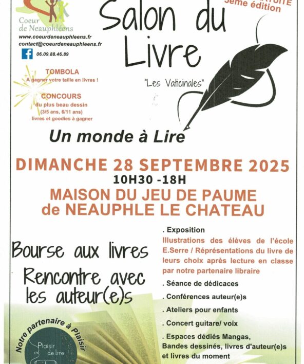 5ème édition du Salon du Livre à Neauphle-le-Château_Neauphle-le-Château