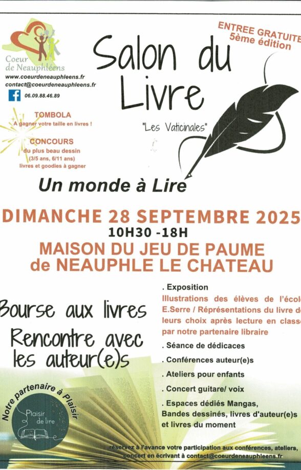 5ème édition du Salon du Livre à Neauphle-le-Château_Neauphle-le-Château