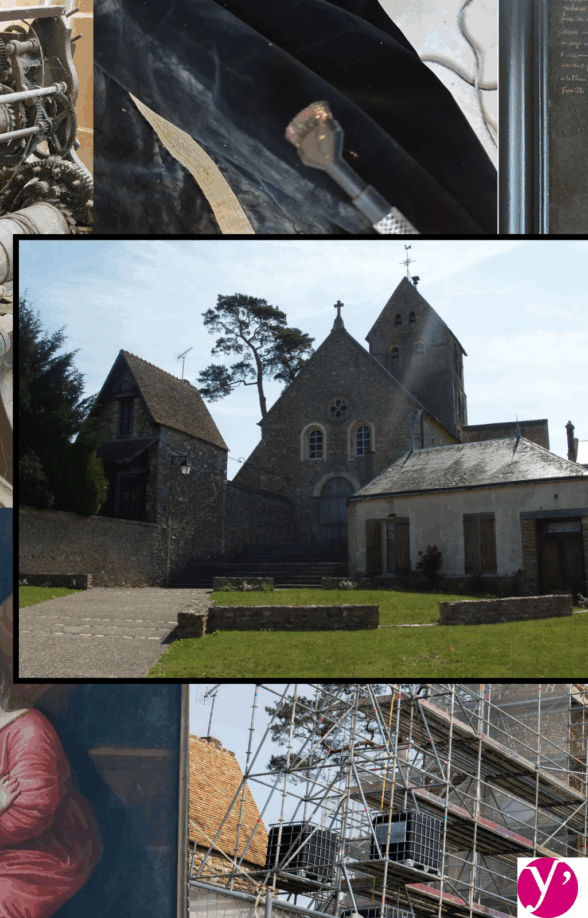 Visite PSTP : Église Saint-Georges - Saint-Nicolas de Bazainville_Bazainville