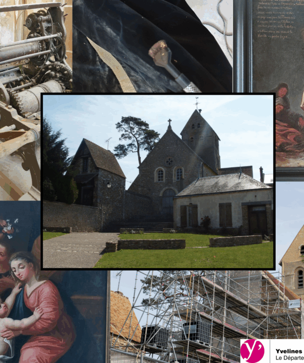 Visite PSTP : Église Saint-Georges - Saint-Nicolas de Bazainville_Bazainville